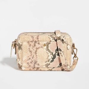 Madewell The Transport Camera Bag: Snake Embossed Edition